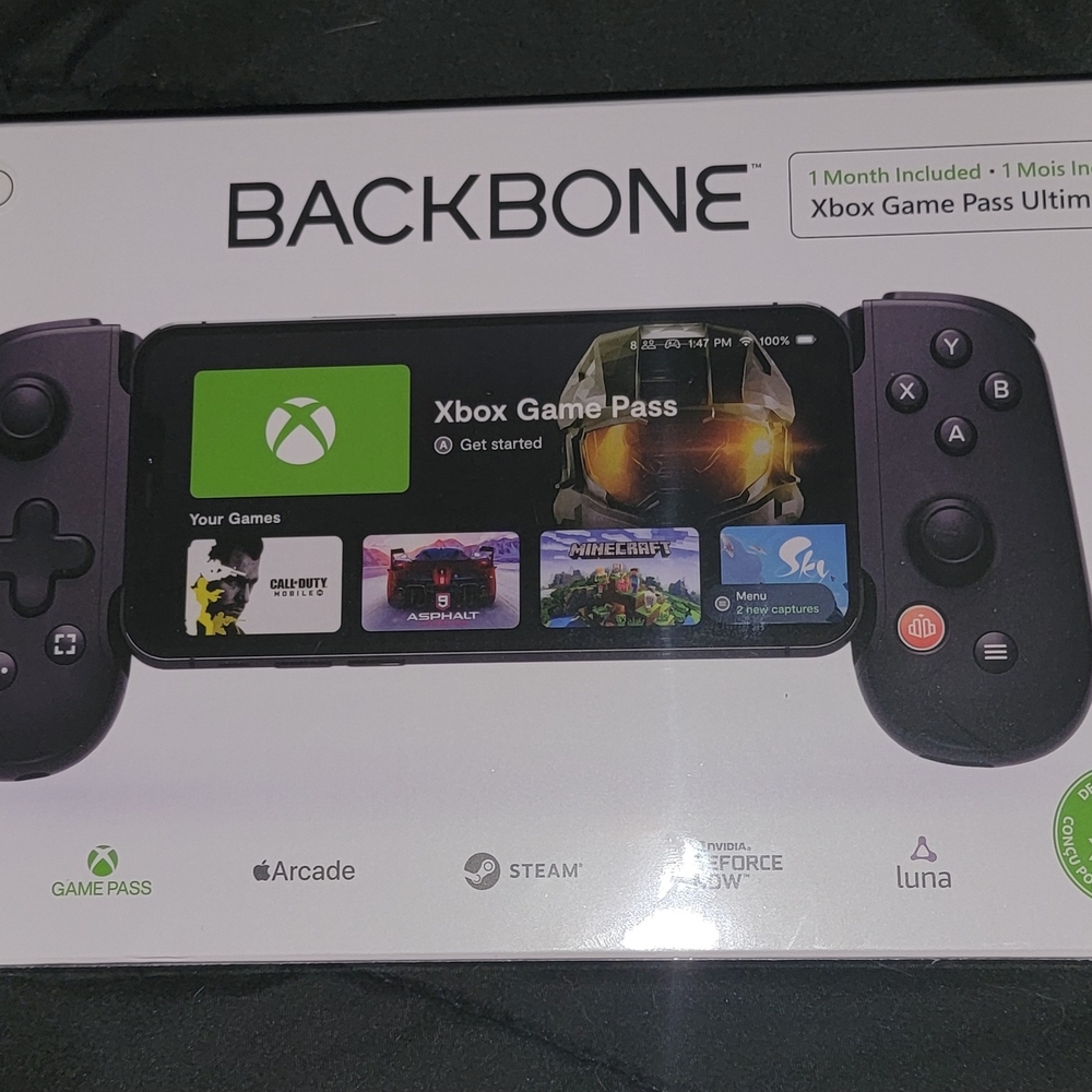 Backbone One Cotroller for iPhone (lightning connection, 1st gen)